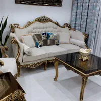 مبل استیل به همراه تابلو