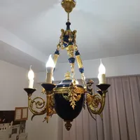 لوستر کلوپاترا برنز و دیوارکوب|لوستر و چراغ آویز|تهران, نیاوران|دیوار