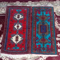 دوعدد فرش دست باف|فرش|خرمدره, |دیوار