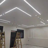 اجرای کناف نقاشی ساختمان قاب بندی اجرای تی وی وال