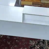 میز کامپیوتر و کار سفید MDF، تمیز و خوشساخت|میز تحریر و کامپیوتر|ابریشم, |دیوار