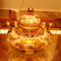 سرویس آجیل خوری  بارفتن حک usa کاملا نو|کلکسیون اشیاء عتیقه|رشت, سعدی (تختی)|دیوار