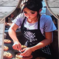 پیشبند مخمل با آستری برزنت ضد آب|سفره، حوله، دستمال آشپزخانه|مشهد, نیزه|دیوار