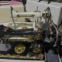 2 عدد چرخ خیاطی قدیمی کاملا نو