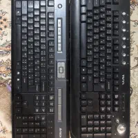دو عدد کیبرد سالم تسکو و a4tech یکجا