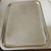 سینی استیل بزرگ