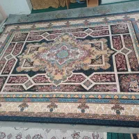 فرش ۹متری نو. طرح سرمه‌ای کلاسیک