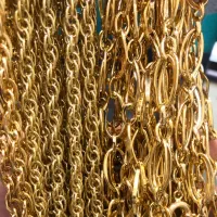 زنجیر طلا نو کارگاهی بدون اجرت