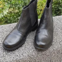 نیم بوت چرم زنانه سایز ۳۹