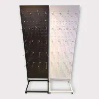 استند و قفسه صفحه پانچ شاخکدار و استند توری جوراب