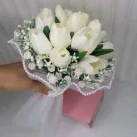 انواع دسته گل عروس و نامزدی|گل مصنوعی|شیراز, آزادگان|دیوار