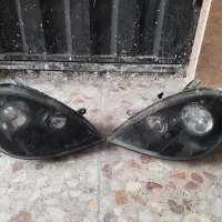 چراغ جلو تیبا طرح مشکی