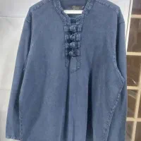 پیراهن اسپرت گره ای سنگشور شده|لباس|قم, لبچال|دیوار