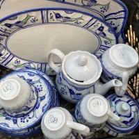 سرویس چینی مرغی مروارید میبد