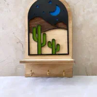 جا ـ کلیدی|کتابخانه، شلف، قفسه‌های دیواری|سبزوار, ولیعصر (نجار آباد)|دیوار