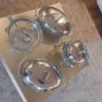 ظروف وارمر دار نقره ای|ظروف سرو و پذیرایی|ری, هاشمآباد|دیوار