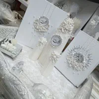 ست بله برون، گل آرایی، سینی بله، پول آرایی