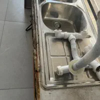 وان فایبر گلاس و ۲روشویی و ۲سینگ ظرفشویی|لوازم سرویس بهداشتی|نوشهر, |دیوار