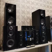 غول پاناسونیک فلش خور فابریک 10000w پخش 5.1ch|سیستم صوتی خانگی|گرگان, |دیوار