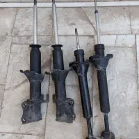 کمک پوسته کوتاه با فنر لول لنزو و کمک فابریک پراید