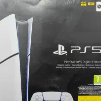 کنسول ps5 slim digital 1t(۲ دسته و ۸ بازی)