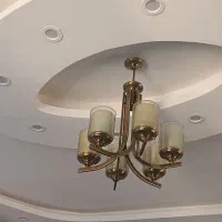 لوستر ۶شاخه مدل لهستانی و ۲تا تک شاخه