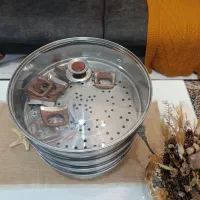 بخارپز استیل نو|ظروف پخت‌وپز|رشت, شالکو|دیوار