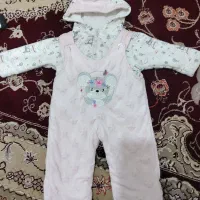 کاپشن دو تکه دخترانه و سرهمی لی