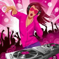 دیجی خانوم شاد وپرانرژی و حرفه ای