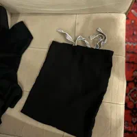 عبا مشکی نگین دار دارای کیسه شستشو ۲عددچادر مجلسی|لباس|دزفول, |دیوار