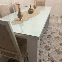 میز ناهار خوری ۸نفره|میز و صندلی غذاخوری|تبریز, |دیوار