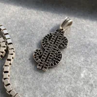 گردنبند نقره ونیزی|بدلیجات|تالش, هشتپر|دیوار