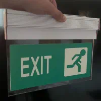 چراغ خروج (Exit) اضطراری دوطرفه