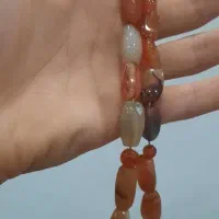 تسبیح سنگ هندی عقیق اصل