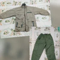 کاپشن بادگیر و شلوار نو 3XL حراج