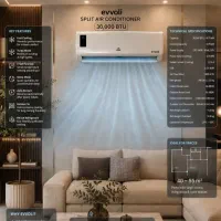 کولرگازی ۳۰هزار ایوولی Evvoli سردوگرم