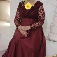 پیراهن مجلسی فقط یکبار پوشیده شده