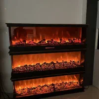 شومینه بدون گرما مخصوص زیر تلویزیون تی وی وال