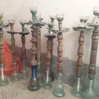 قلیان تنه چوبی تمیزو سالم
