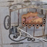 منقل شومینه با فر و کاربرات