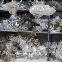 لوستر 16 شعله برنجی پرکار و سنگین تولیدی رستمی|لوستر و چراغ آویز|زنجان, |دیوار