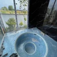 فلت شیک نما شیشه ای/ جکوزی داخلی/تهاتر دارد|فروش خانه و ویلا|آمل, |دیوار