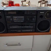 ظبط صوت پاناسونیک دو کاسته دارای رادیو و نوار کاست