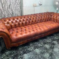 مبل چرم طبیعی (چستر واقعی)|مبلمان خانگی و میز عسلی|تهران, اختیاریه|دیوار