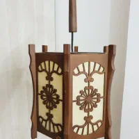 ۲ عدد لوستر چوبی شیک