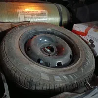 لاستیک با رینگ پژویی در حد|قطعات یدکی و لوازم جانبی|مشهد, هفده شهریور|دیوار