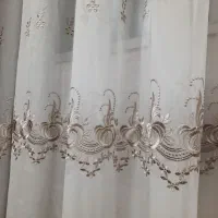 پرده حریر|پرده، رانر، رومیزی|قم, شاه سید علی|دیوار