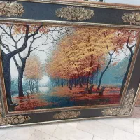 تابلو فرش ماشین با دوره قاب شیک|تابلو فرش|تبریز, |دیوار