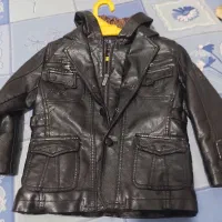 کاپشن پسرانه چرم|کفش و لباس بچه|قائن, |دیوار