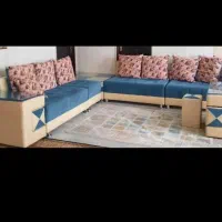 مبل راحتی و مبل تخت شو و تخت دونفره با تشک